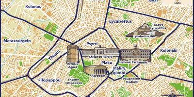 Mappa di omonia ad Atene 