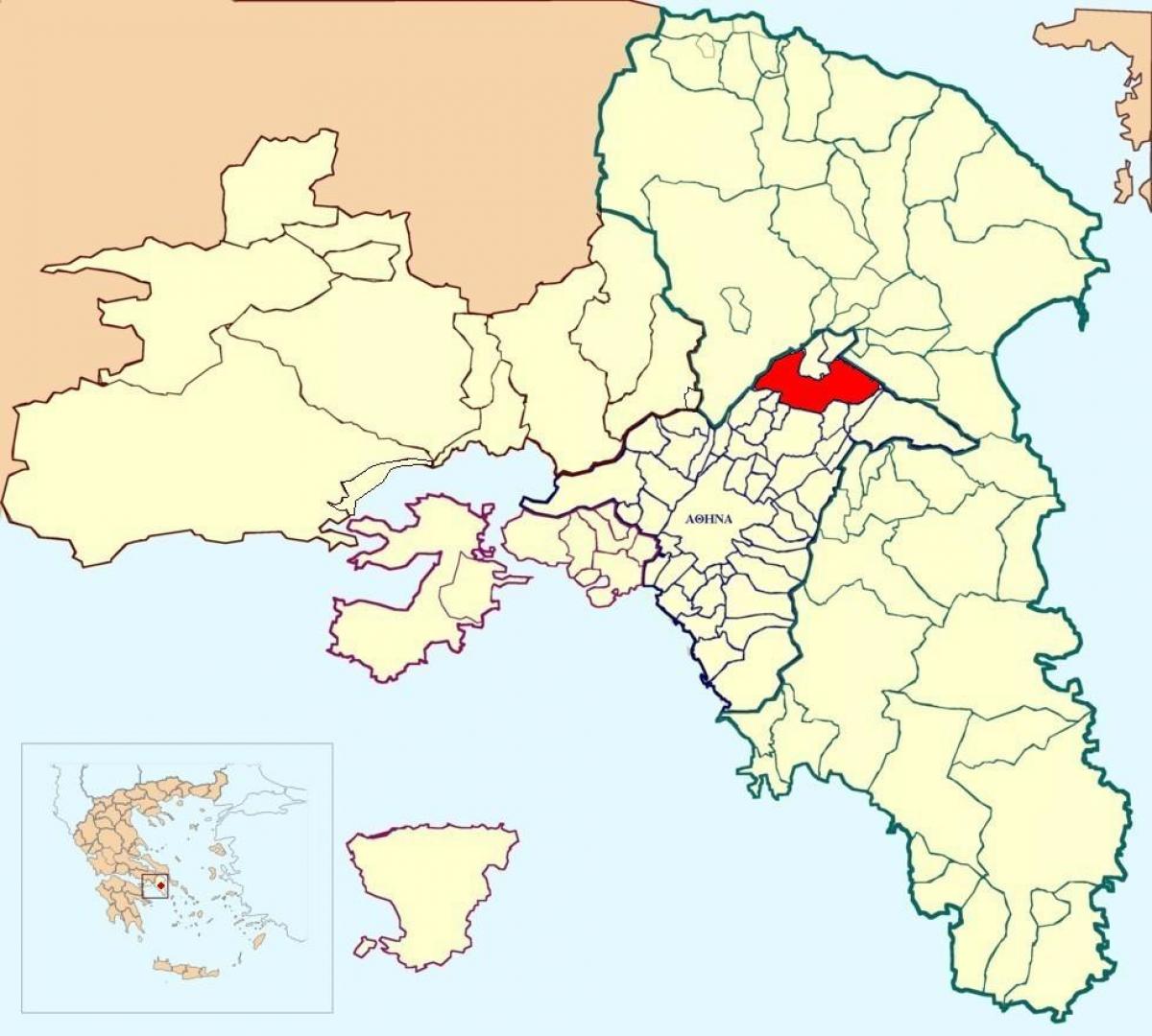 kifissia grecia mappa